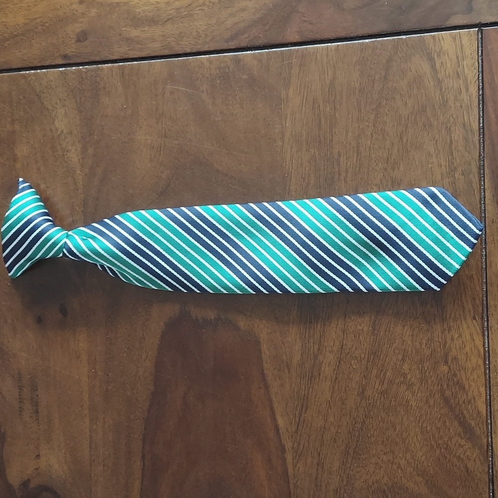 Boys tie clip on